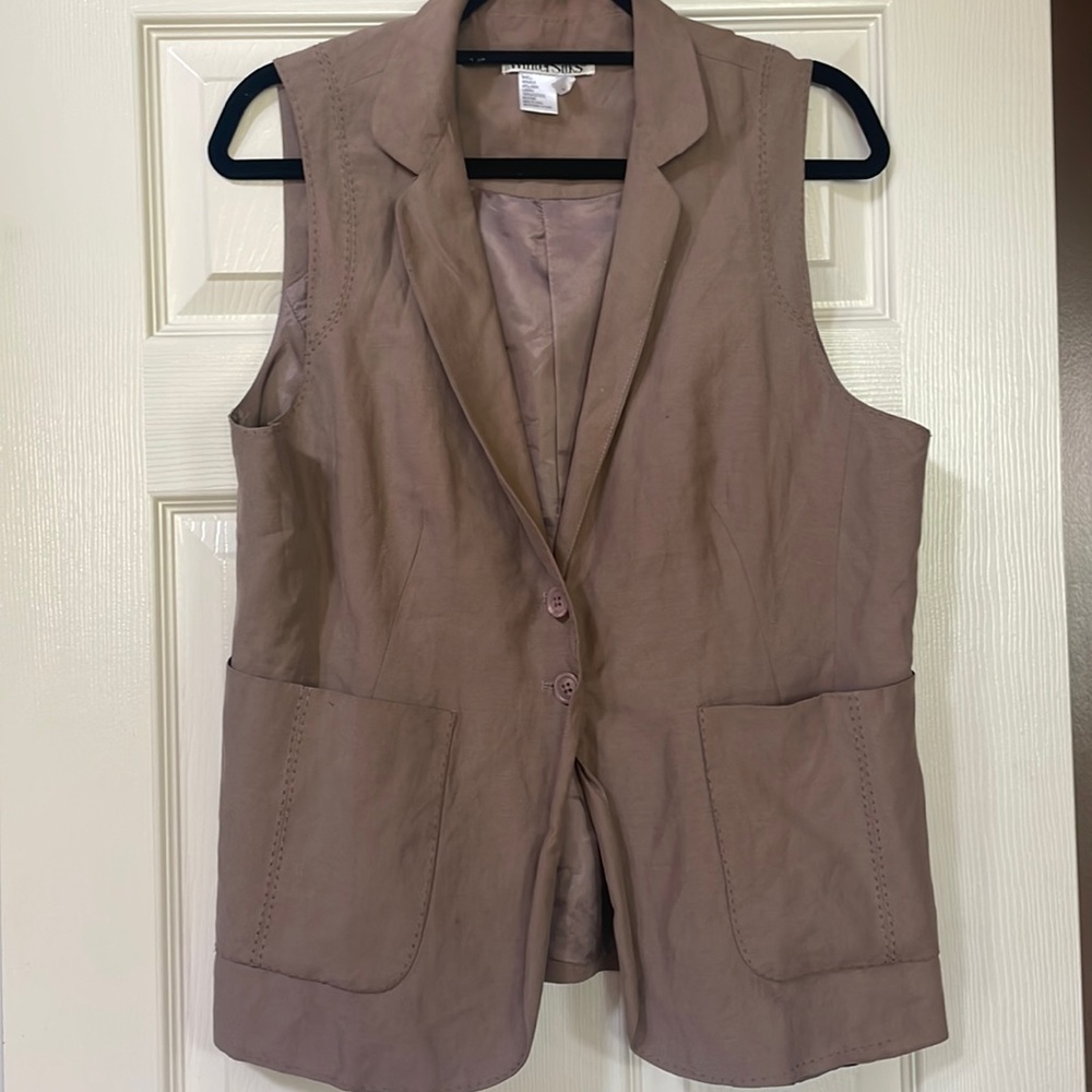 Winter Silks Vest Blazer